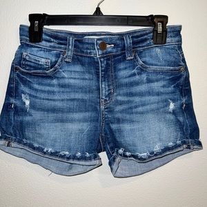 BKE Stella Mid-Rise Shorts